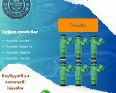Hyundai accent/santa fe forsunka