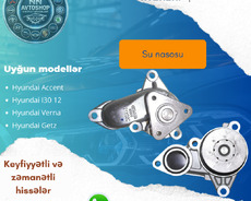 Hyundai accen su nasosu