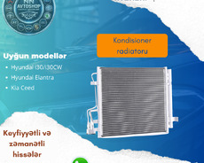 Hyundai I30 kondisioner radiatoru