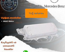 Mercedes-Benz m642 motor yag radiatoru