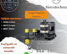 Mercedes-Benz m651 dizel filter korpusu