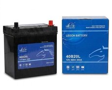 Аккумулятор Leoch 40 Ah R+ 350 A 40b20l 203x136x222