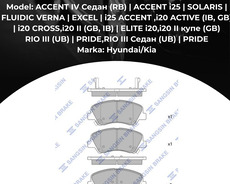 Hyundai Accent i20 Qabaq Naklatka