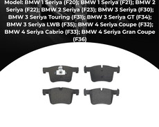 Bmw F30 F20 F36 Qabaq Naklatka