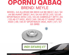 Audi A4 A5 A6 qabaq opornu