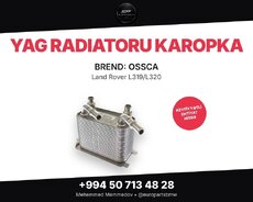 Land Rover L319 L320 yağ radiatoru Ossca