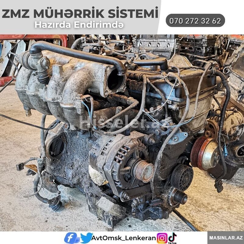 Zmz 406 Mühərrik sistemi (Üstən Çıxma) Zmz 406 Mühərrik sistemi (Üstən Çıxma)